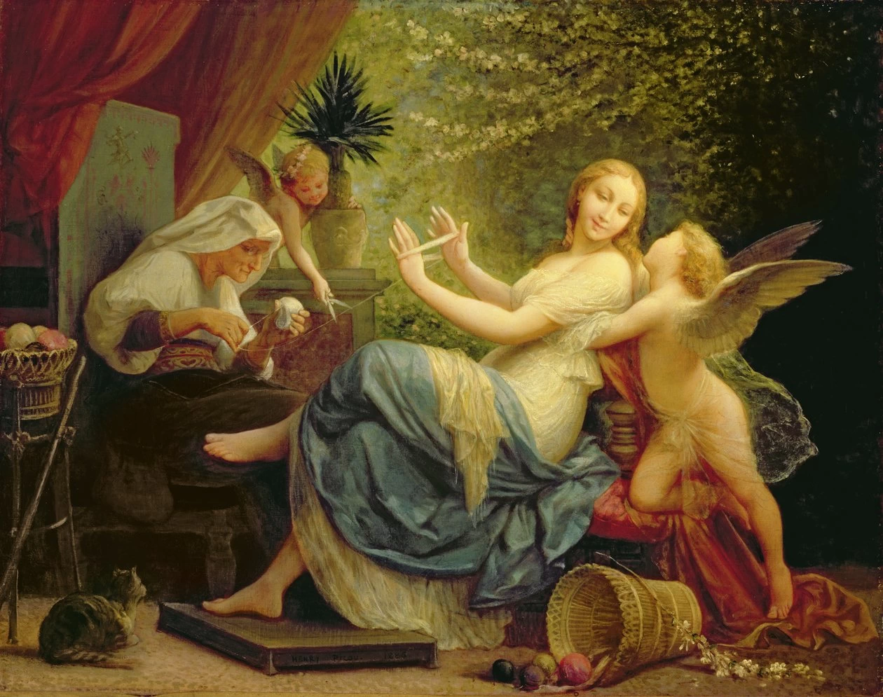 Innocenza sedotta dall'amore - Dahesh Museum of Art, New York
